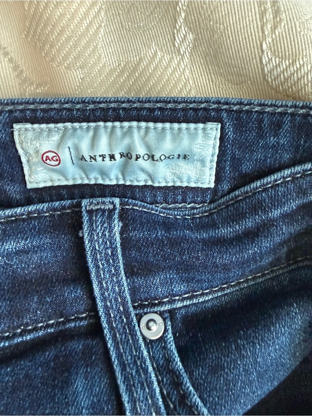 AG Adriano Goldschmied x Anthropologie Stevie Ankle Jeans 27R High Rise Premium - Picture 6 of 10